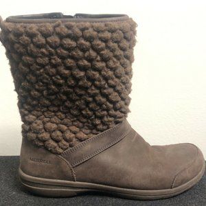 Merrell Womens Sz 8 Encore Kassie Tall Sheep Wool